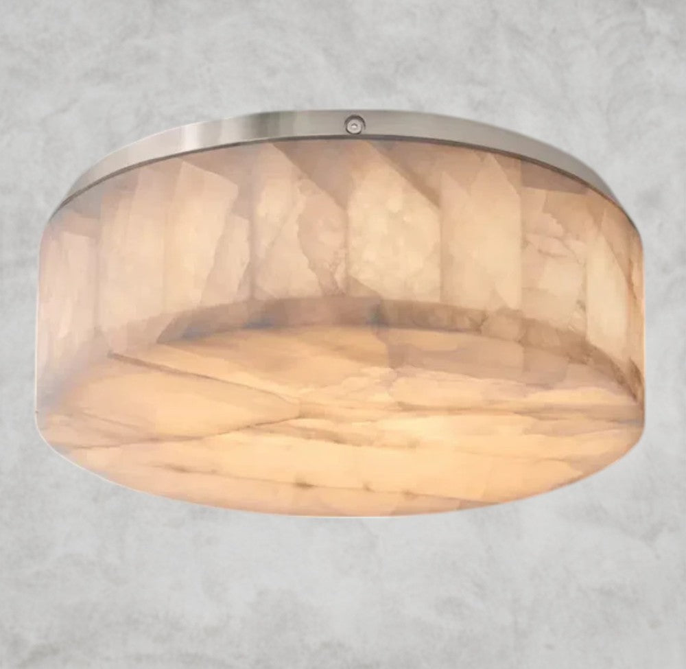 Rivage lueur round flushmount 6", 10", 14"